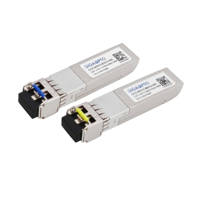 Fibra óptica Fator de forma pequena Transceptor / conector plugável Sfp Para FTTx