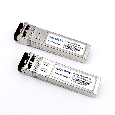 Conector LC Fibra de canal SFP com 100000 horas MTBF e 25g de peso