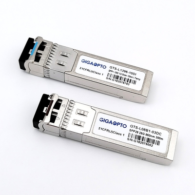 1000 vezes durável 10G transceptor óptico 14.2 * 56.5 * 8.5mm
