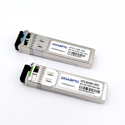 Transceptor LC duplex de vídeo SFP para rede